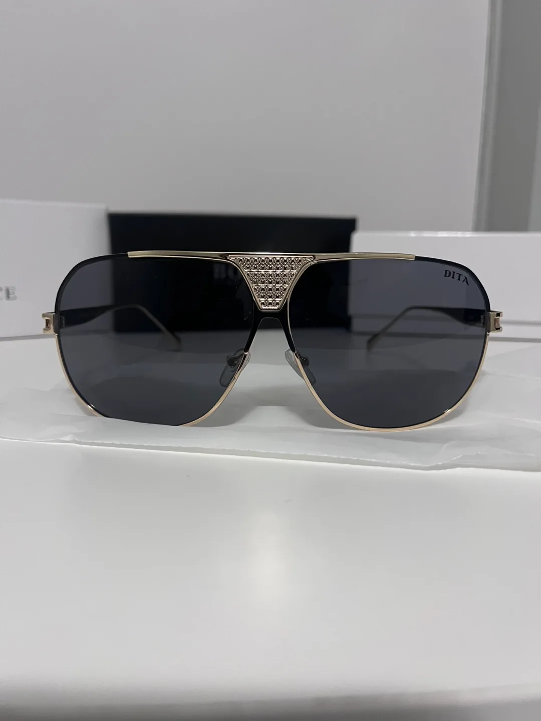DITA Flight.006 Sunglasses Gold/Black thumbnail
