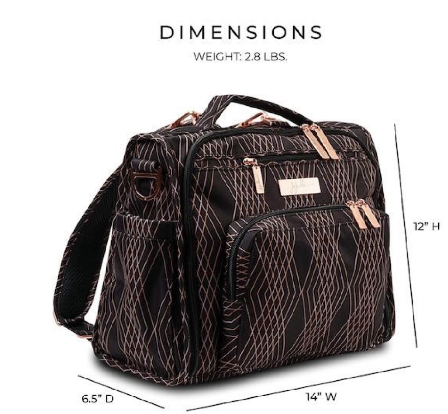 JuJuBe Ever Collection Mini Bff Diaper Bag
