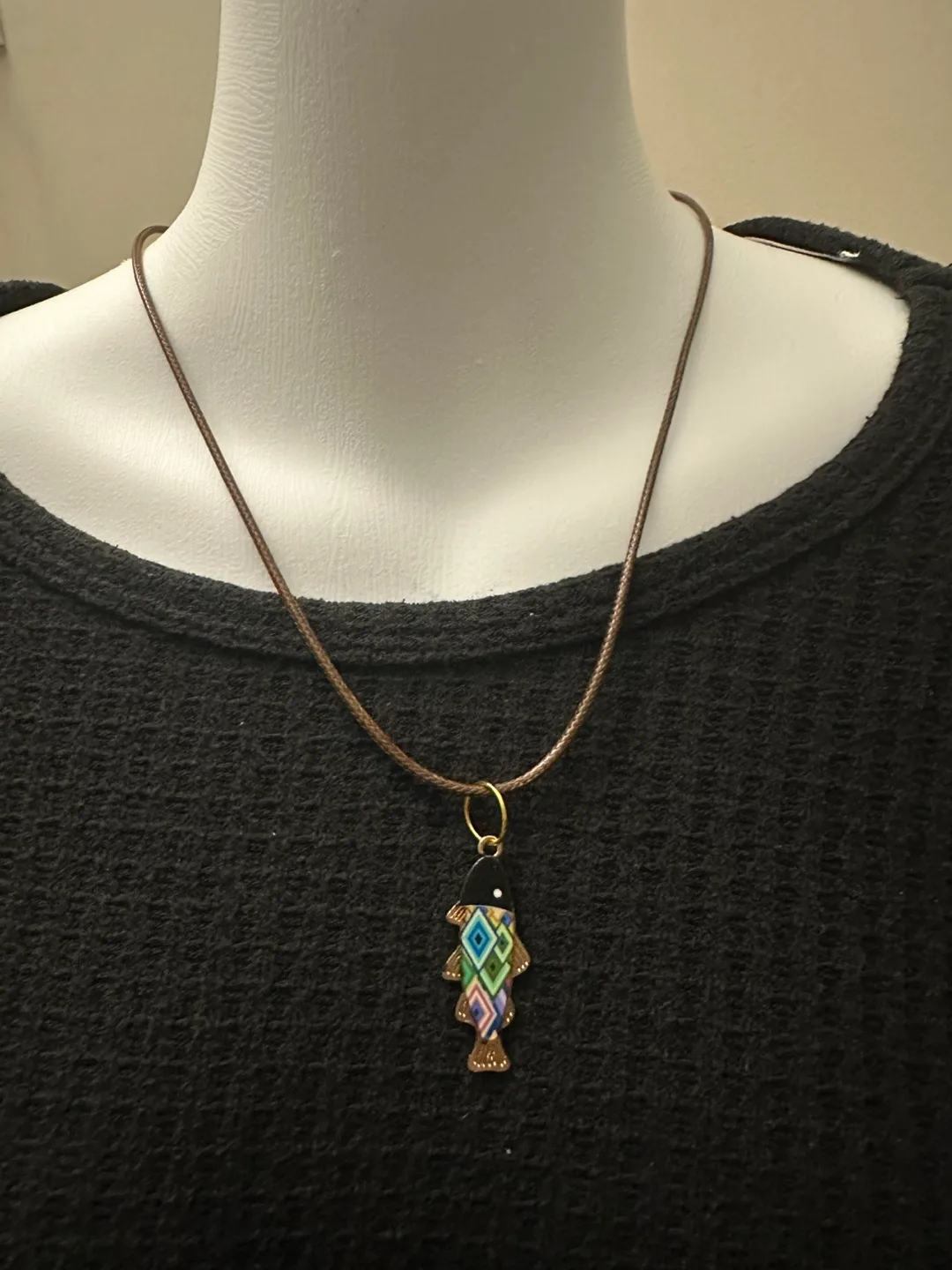 Fish Pendant Necklace image indicator(2)