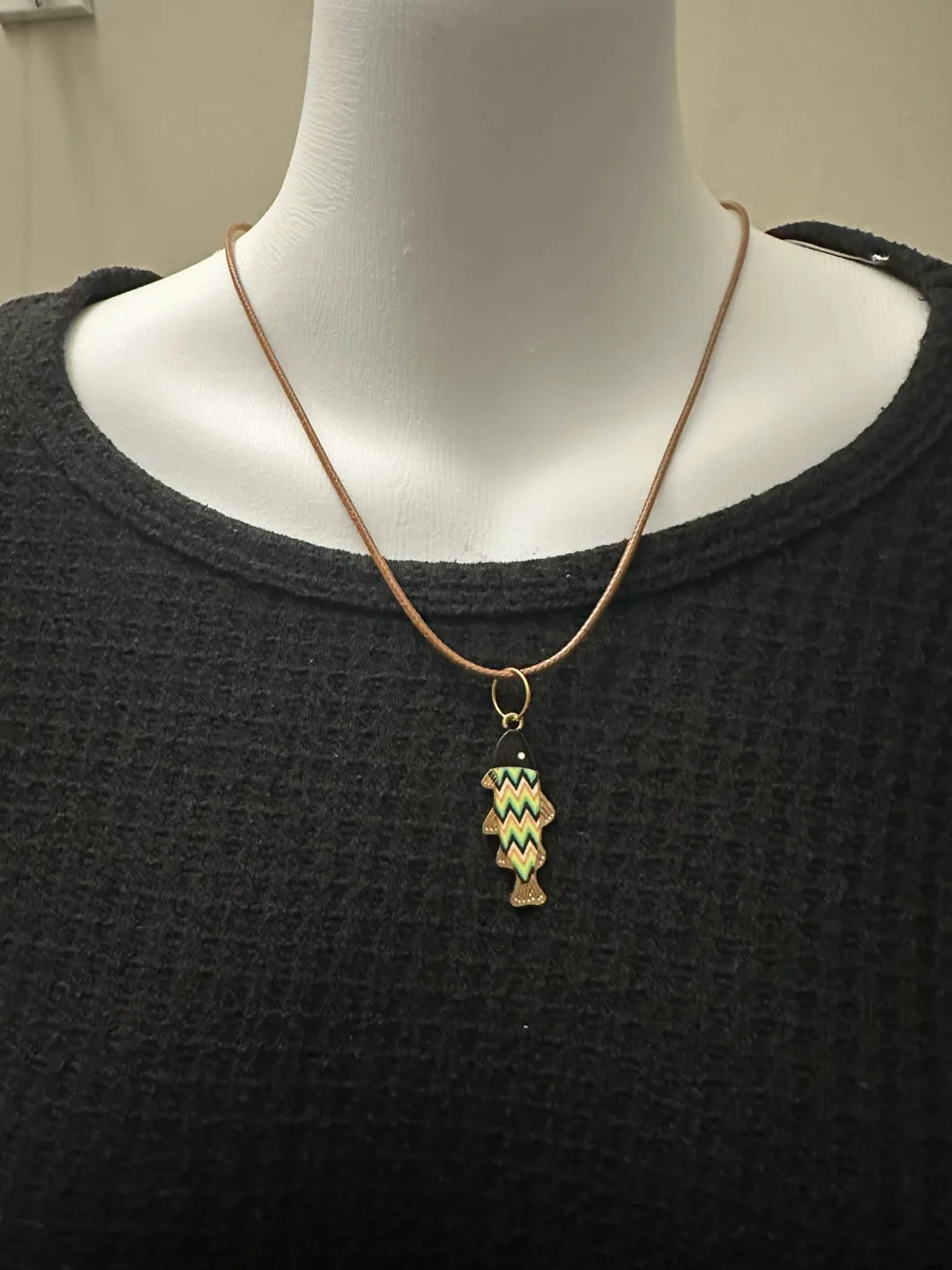 Fish Pendant Necklace thumbnail