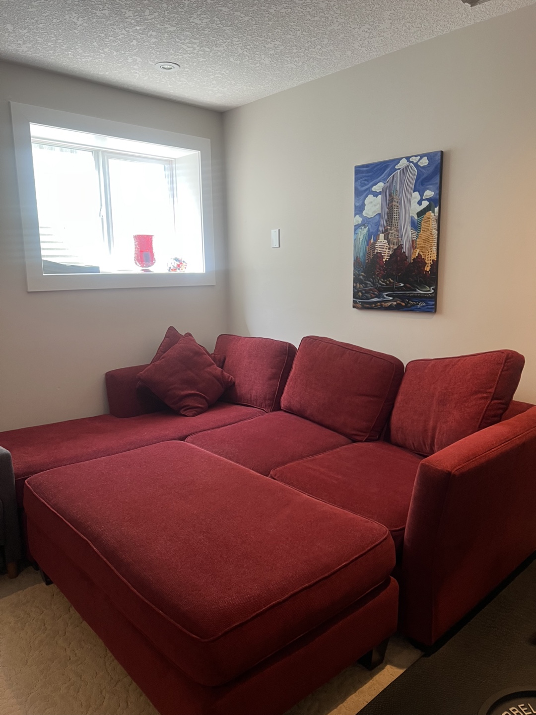 Sectional and Ottoman