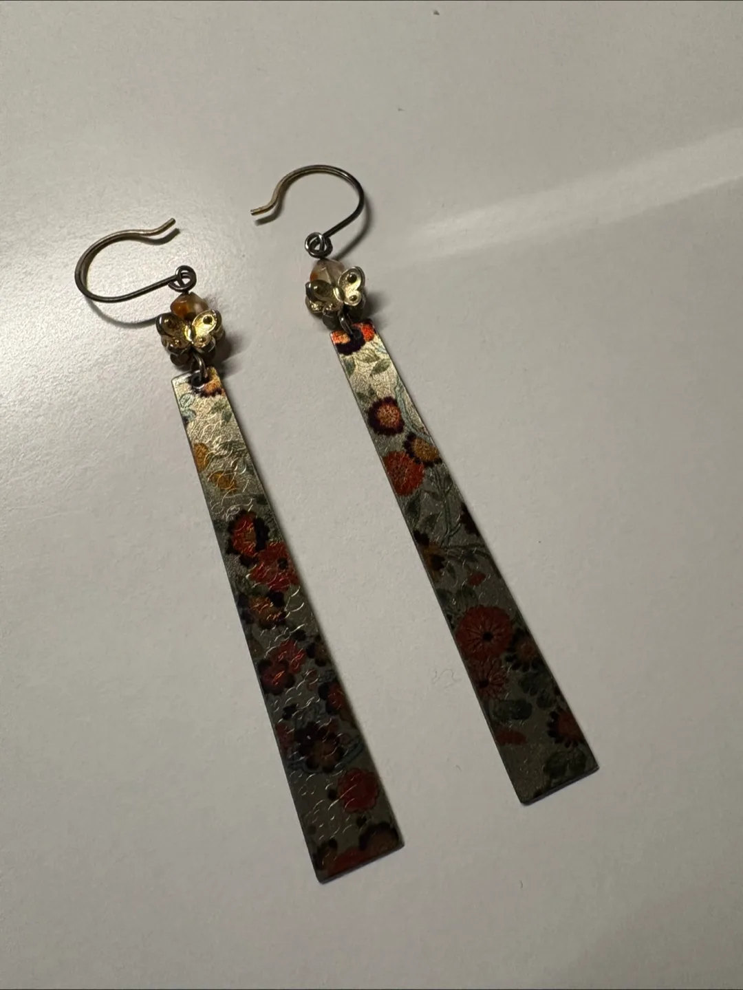 Floral Dangle Earrings thumbnail