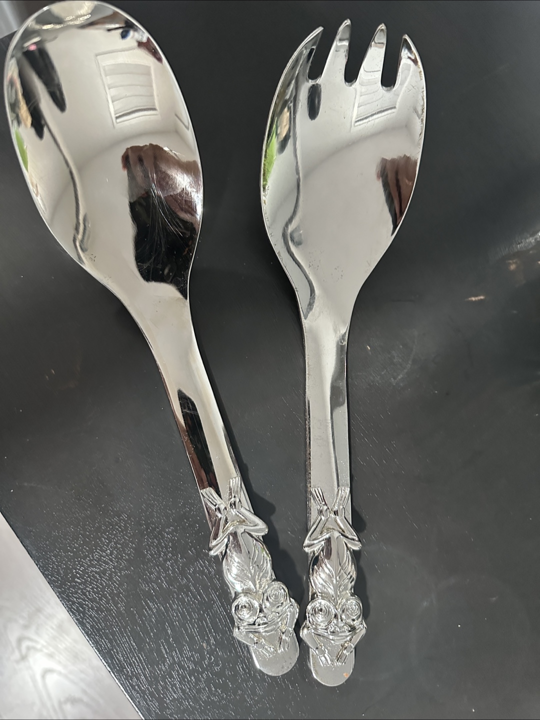 Salad Serving Spoon and Fork Set