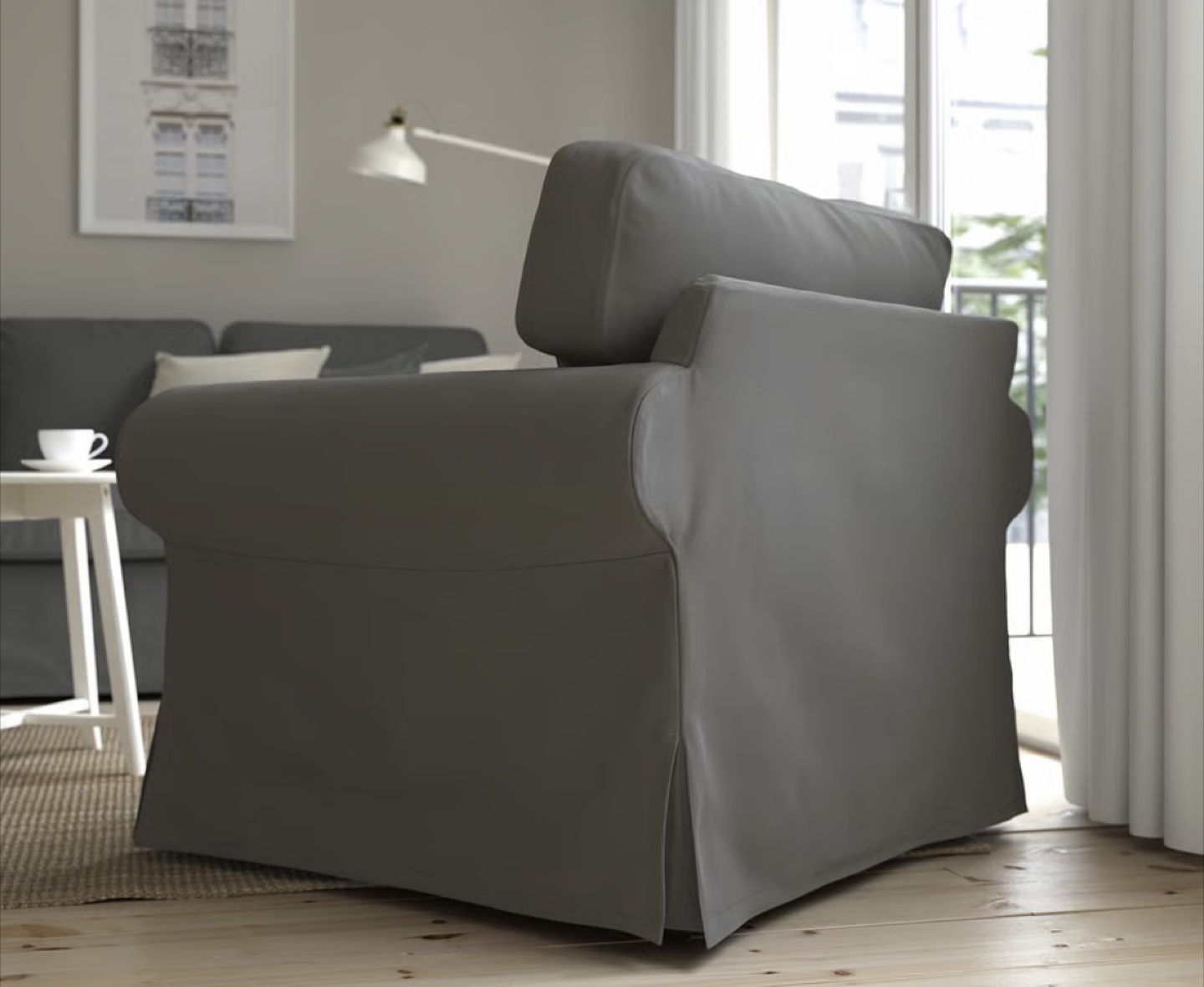 IKEA Ektorp Armchair - Grey - photo 2