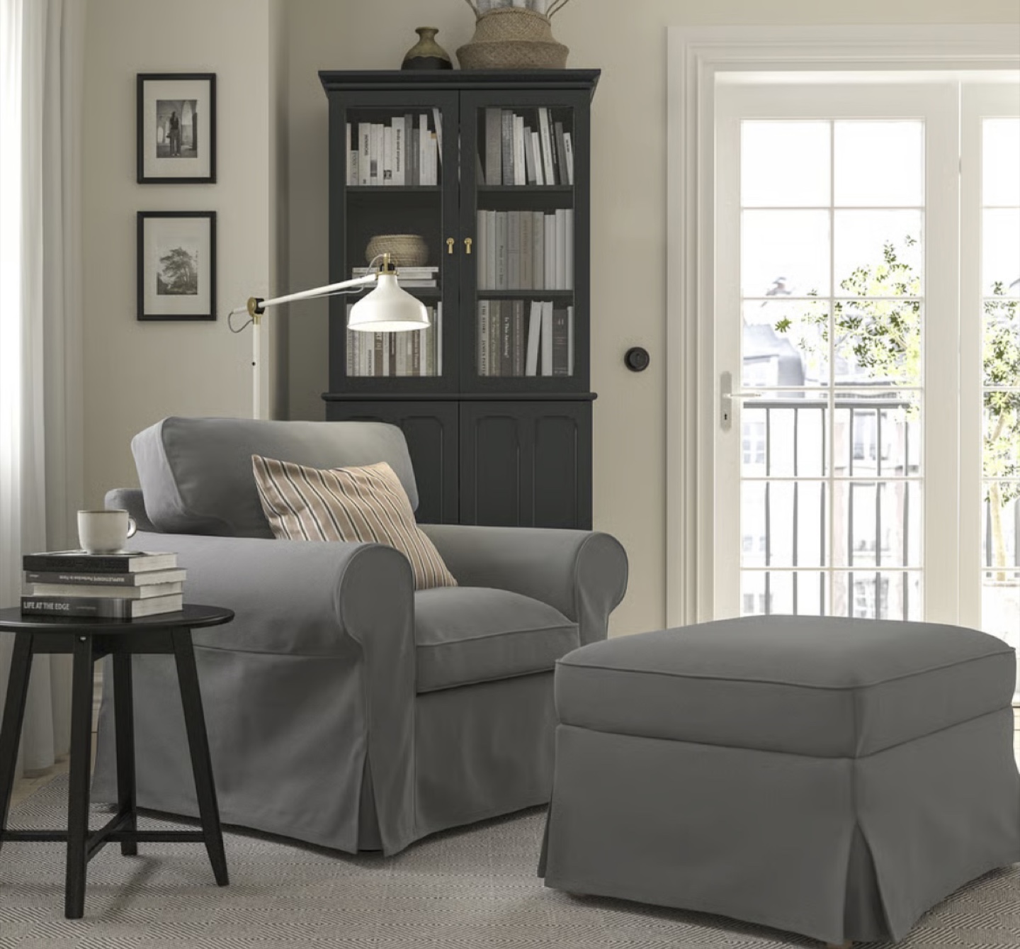 IKEA Ektorp Armchair - Grey - photo 3