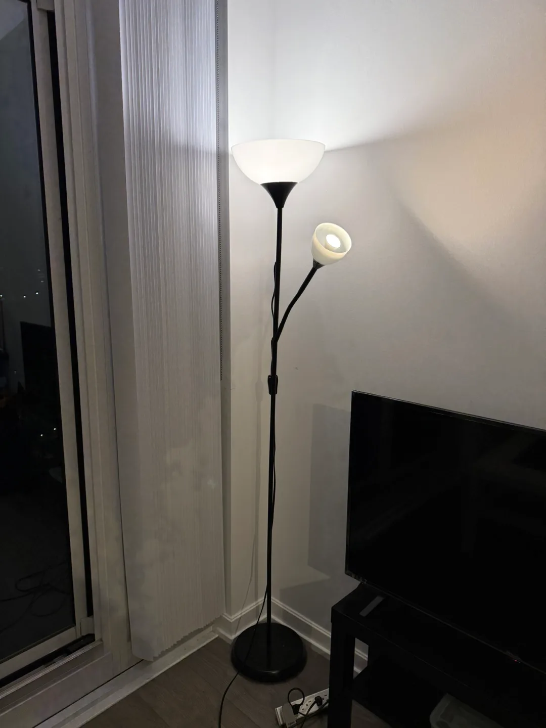 IKEA Floor Lamp with Uplight and Reading Light thumbnail