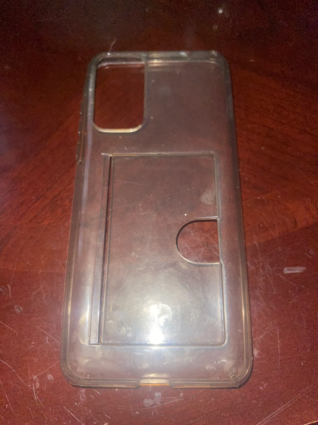 Clear Phone Case with Card Holder thumbnail