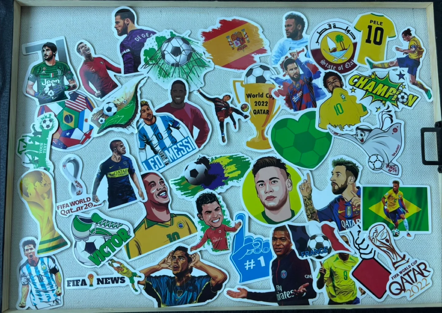 Soccer/Football Player Stickers thumbnail