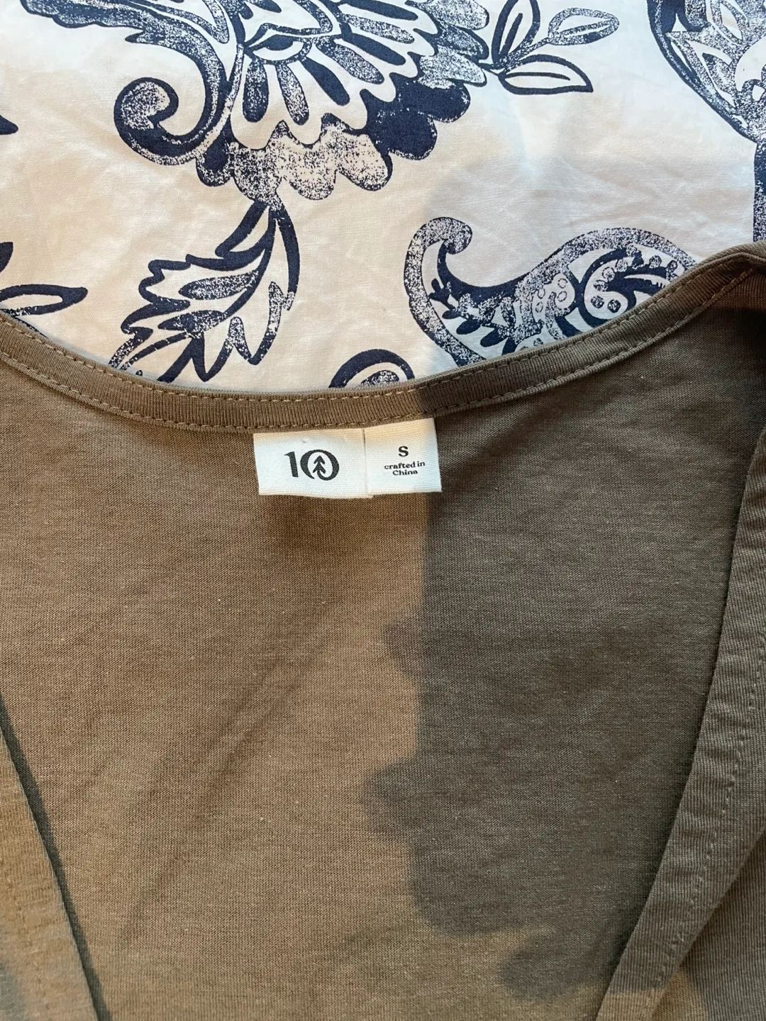 10 Tree Olive Green Jumpsuit - Size Small image indicator(4)