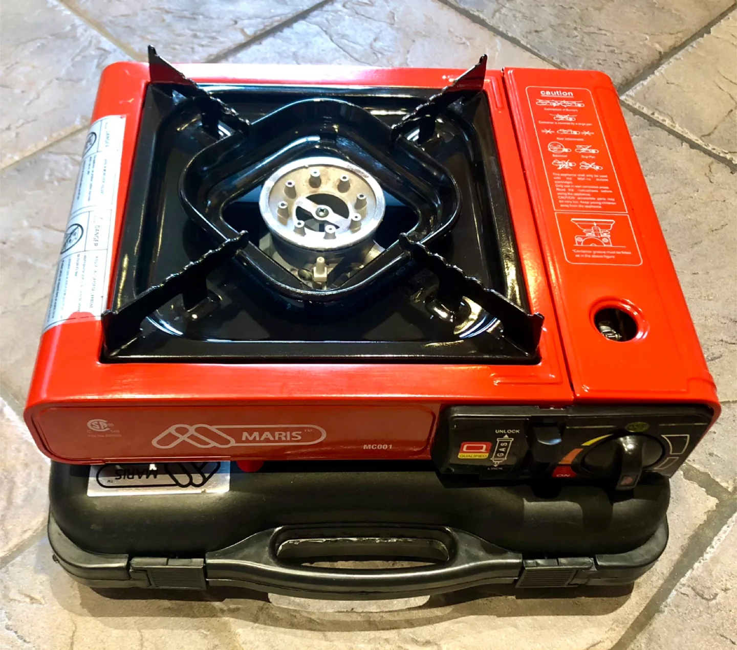 Portable Gas Stove with Case thumbnail