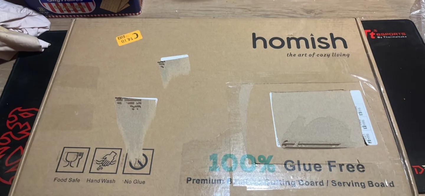 Homish Bamboo Cutting Board/Serving Board thumbnail