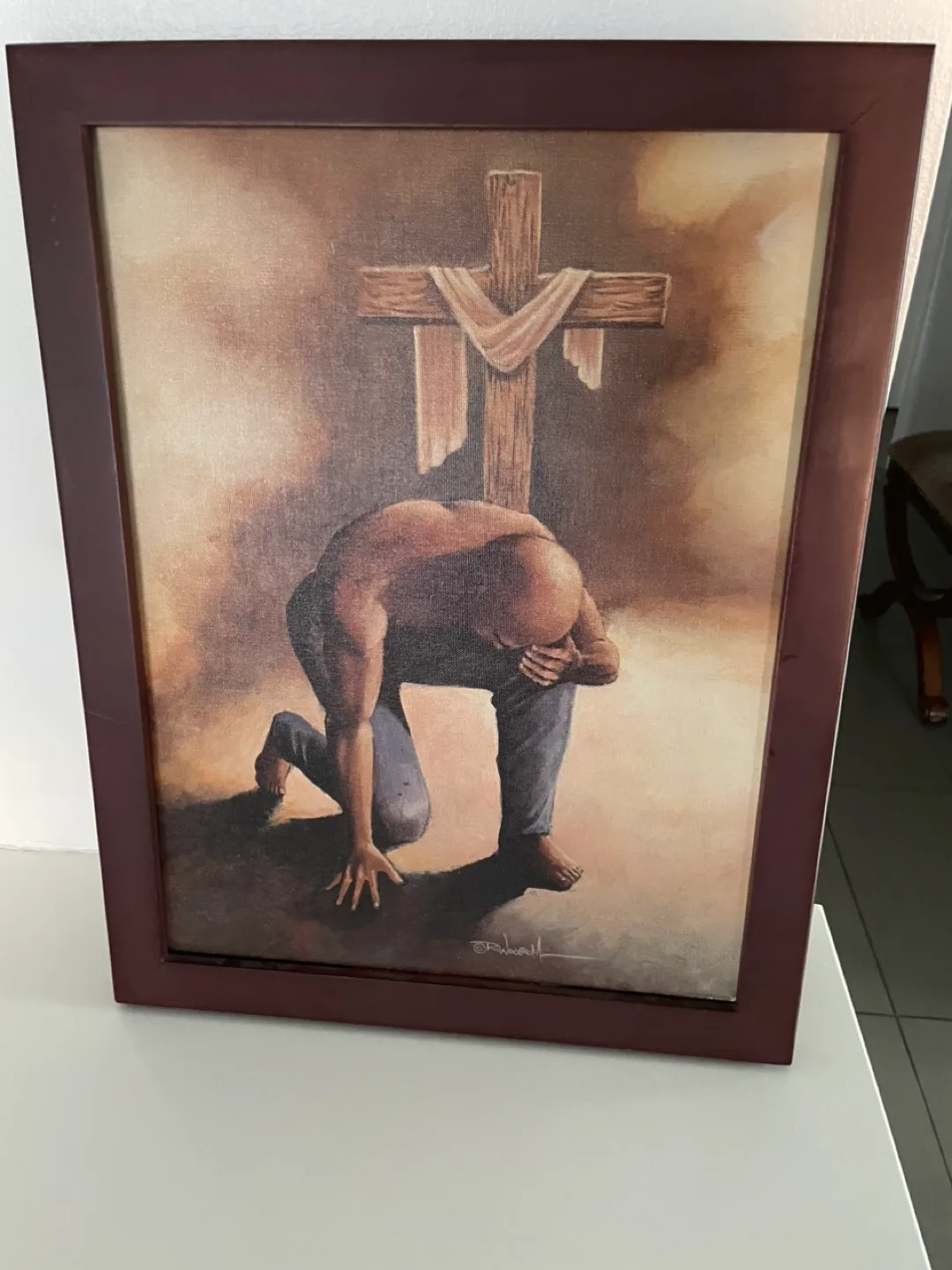 Oil on canvas print thumbnail