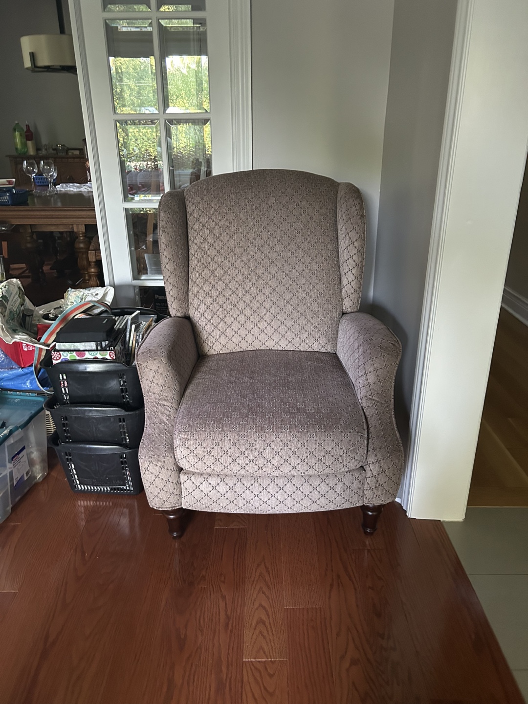 Wingback Recliner Chair - photo 4