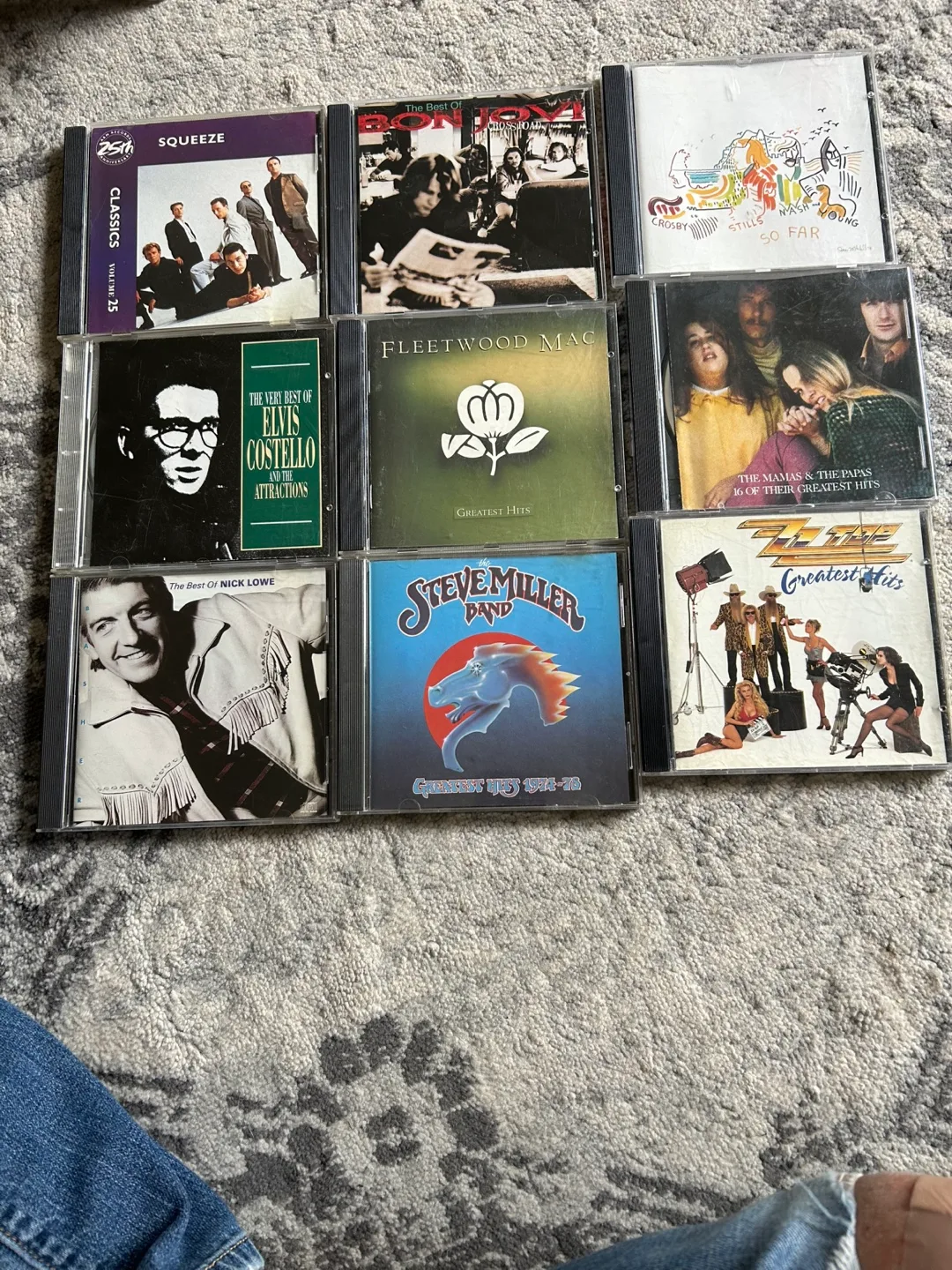 Mixed Lot of Classic Rock & Pop CDs image indicator(3)