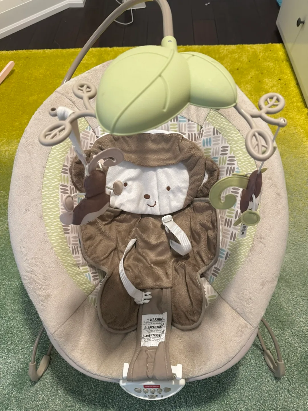 Fisher-Price Monkey Bouncer and Vibration Chair thumbnail