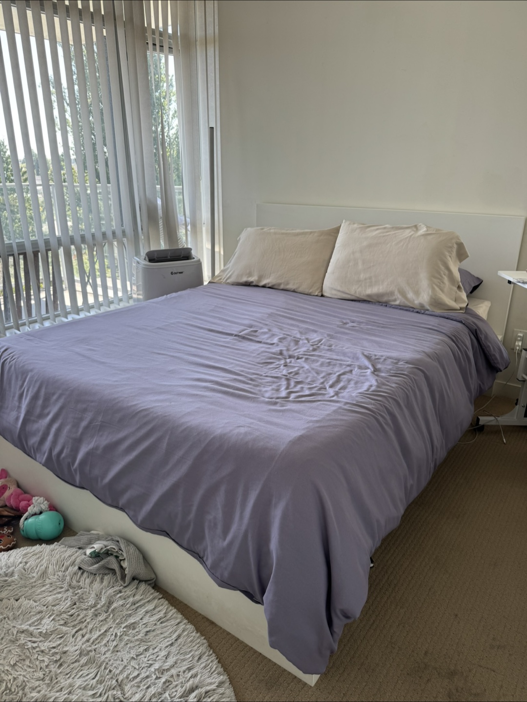 IKEA MALM Queen Bed Frame - White