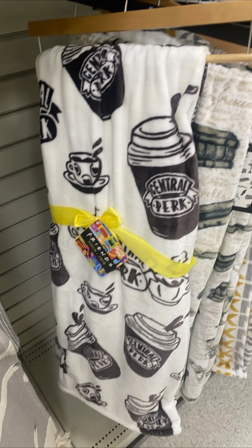 Friends Central Perk Throw Blanket - New! thumbnail