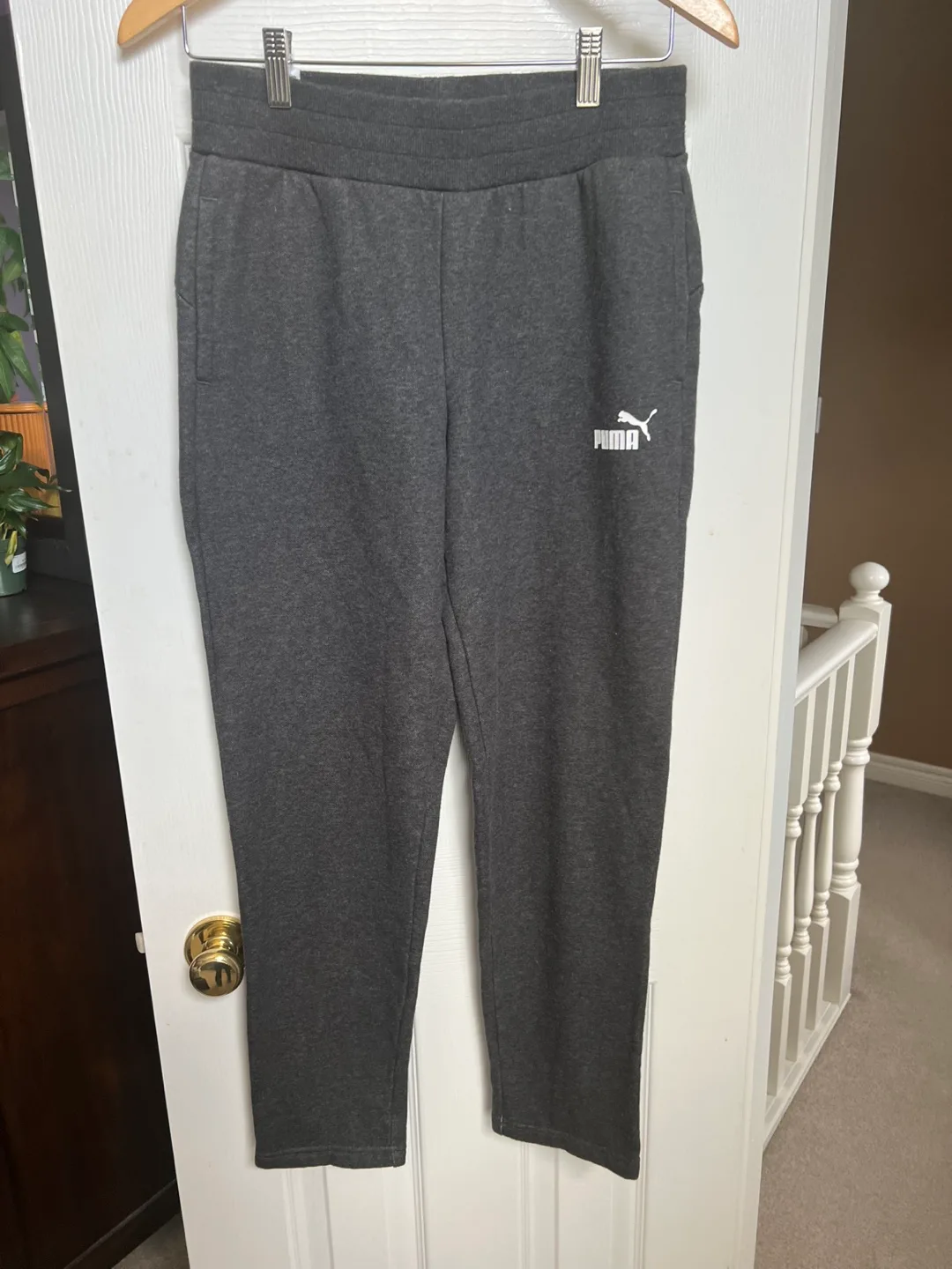 Puma Grey Jogger Pants size xs thumbnail