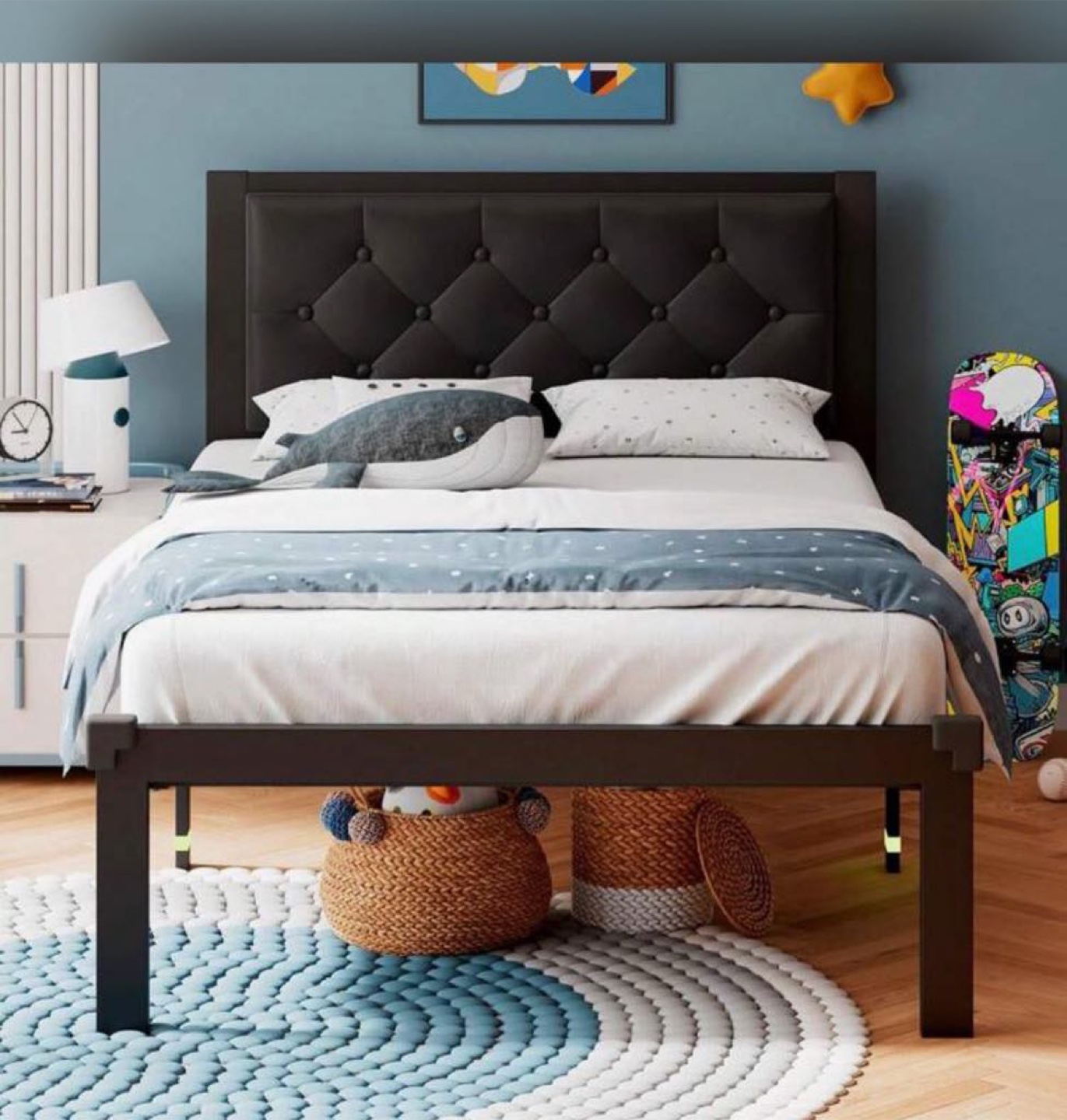 Twin Size Metal Bed Frame - photo 5