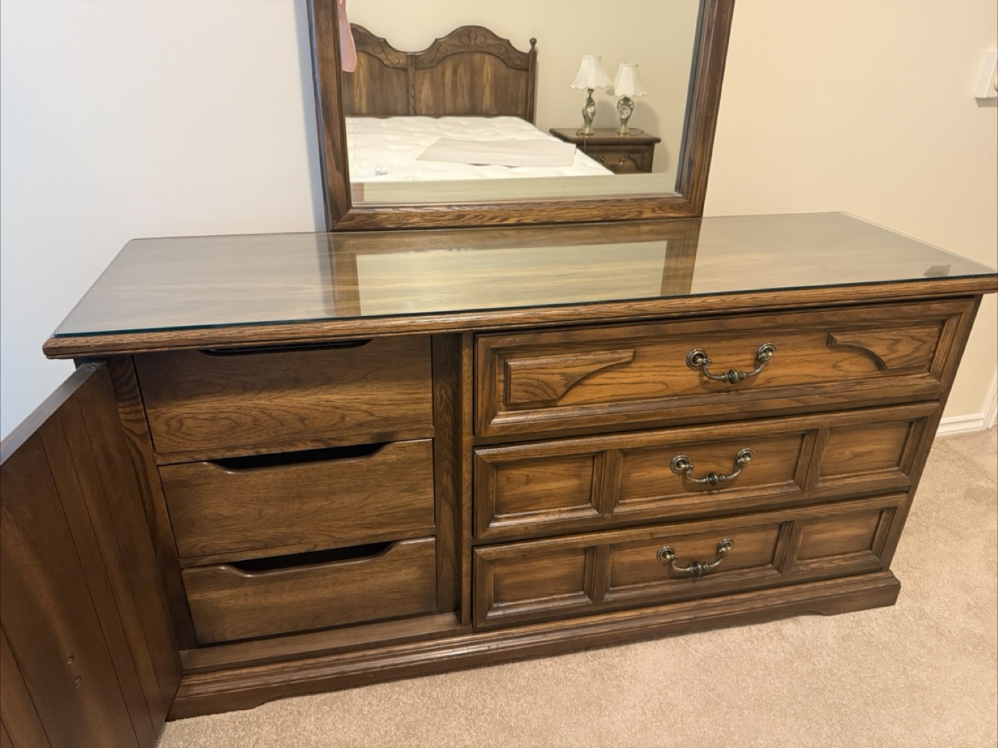 Solid Wood Bedroom Set - photo 2
