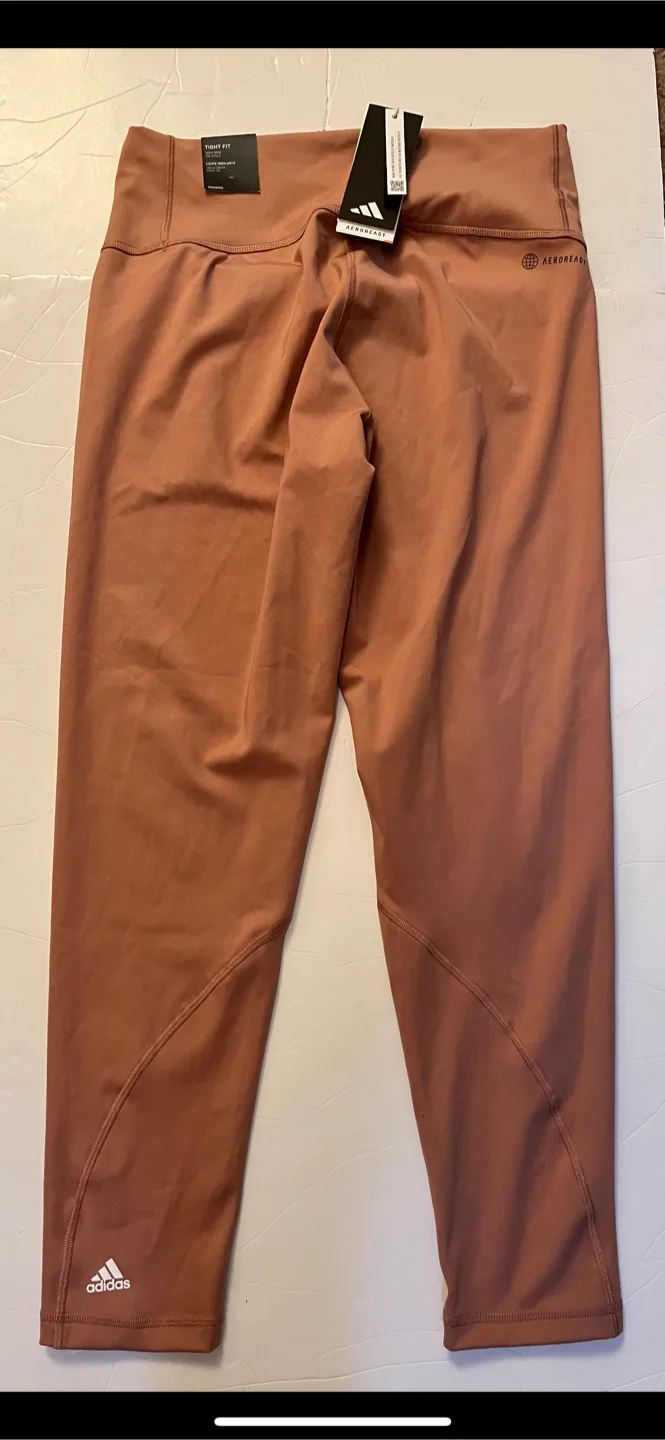 New Adidas AEROREADY Tight Fit Crop Leggings thumbnail