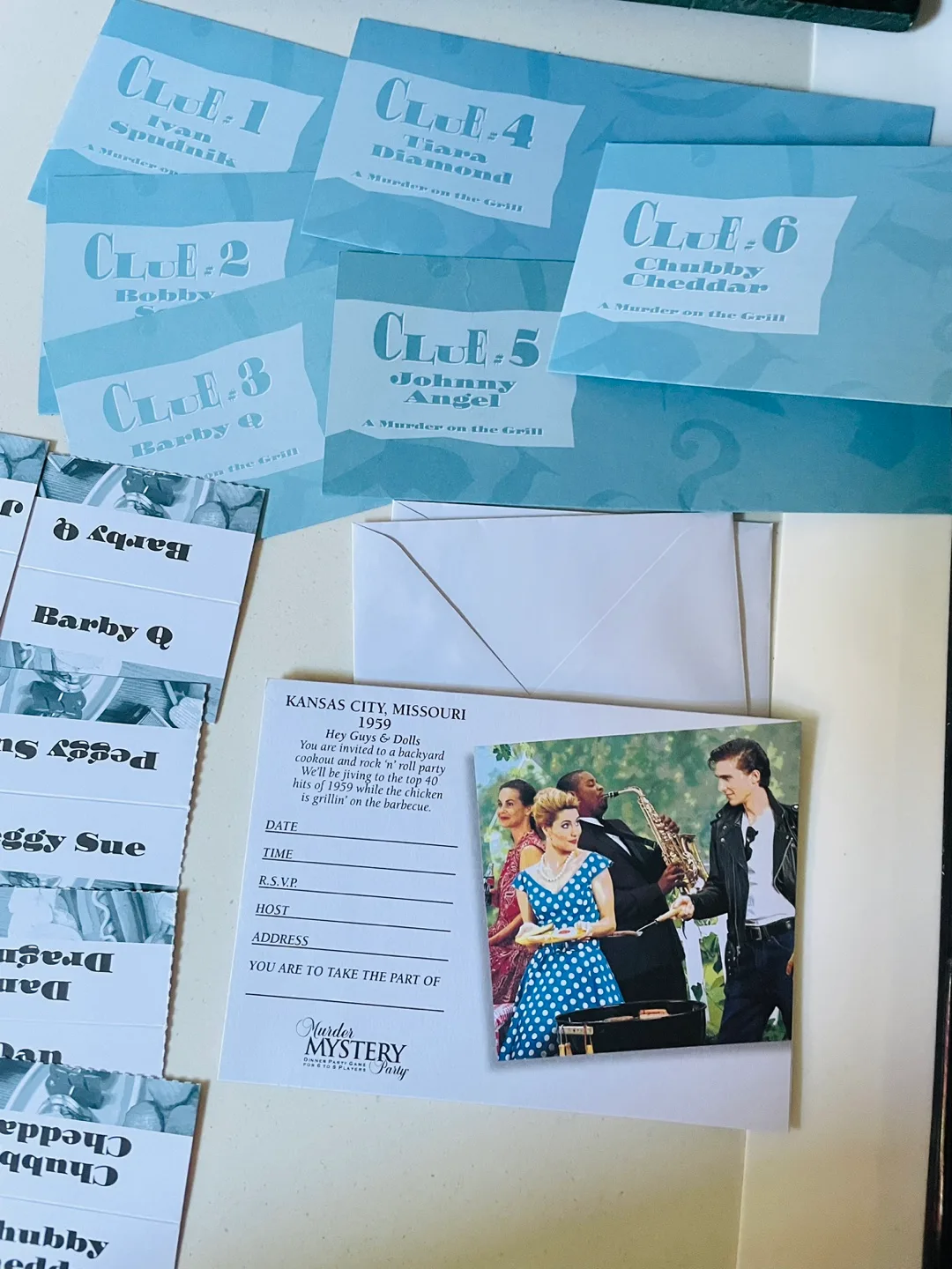 Murder Mystery Party Game - A Murder on the Grill image indicator(3)