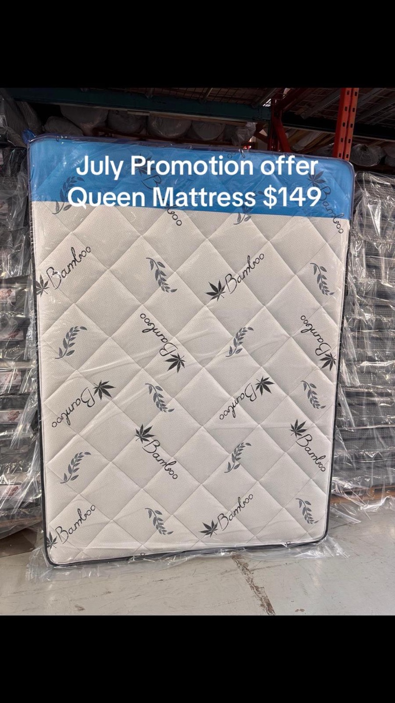 Queen mattress - new