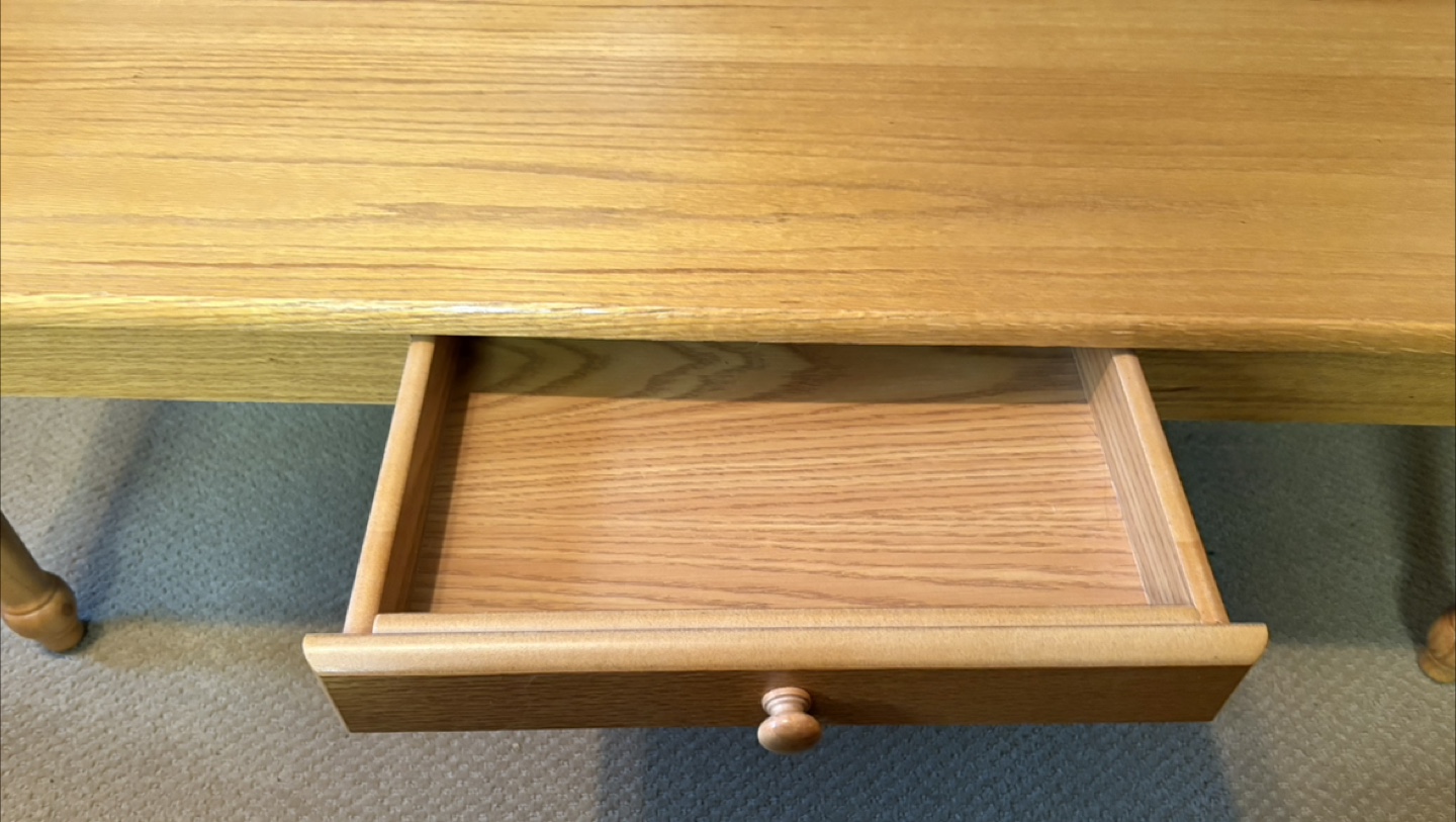 Wooden coffee table set with Drawers - photo 2