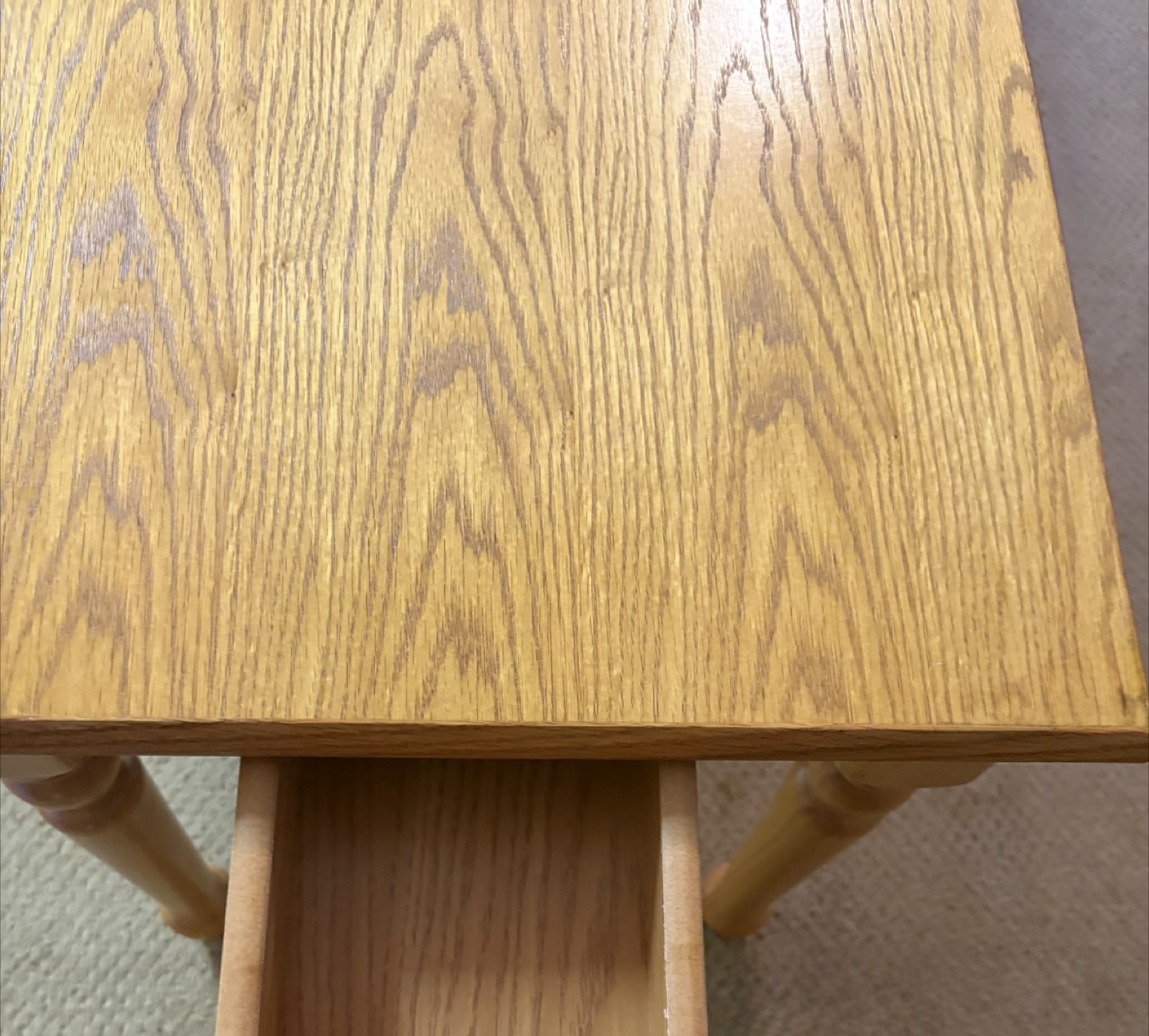 Wooden coffee table set with Drawers - photo 4