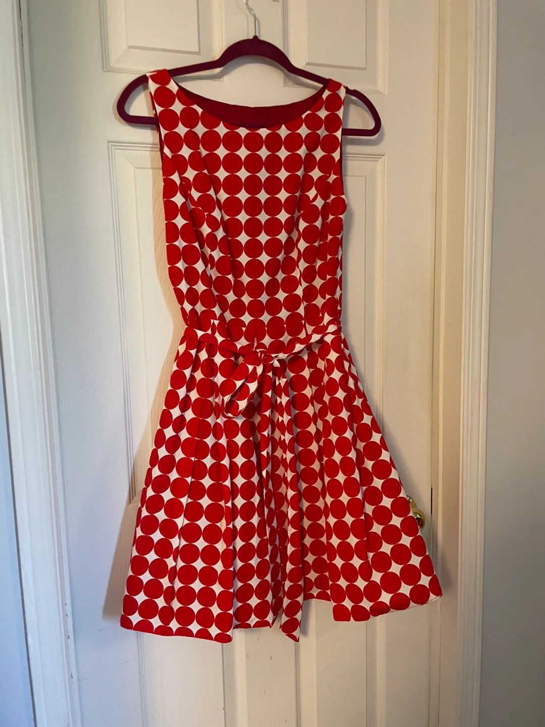 Red & White Polka Dot Dress thumbnail
