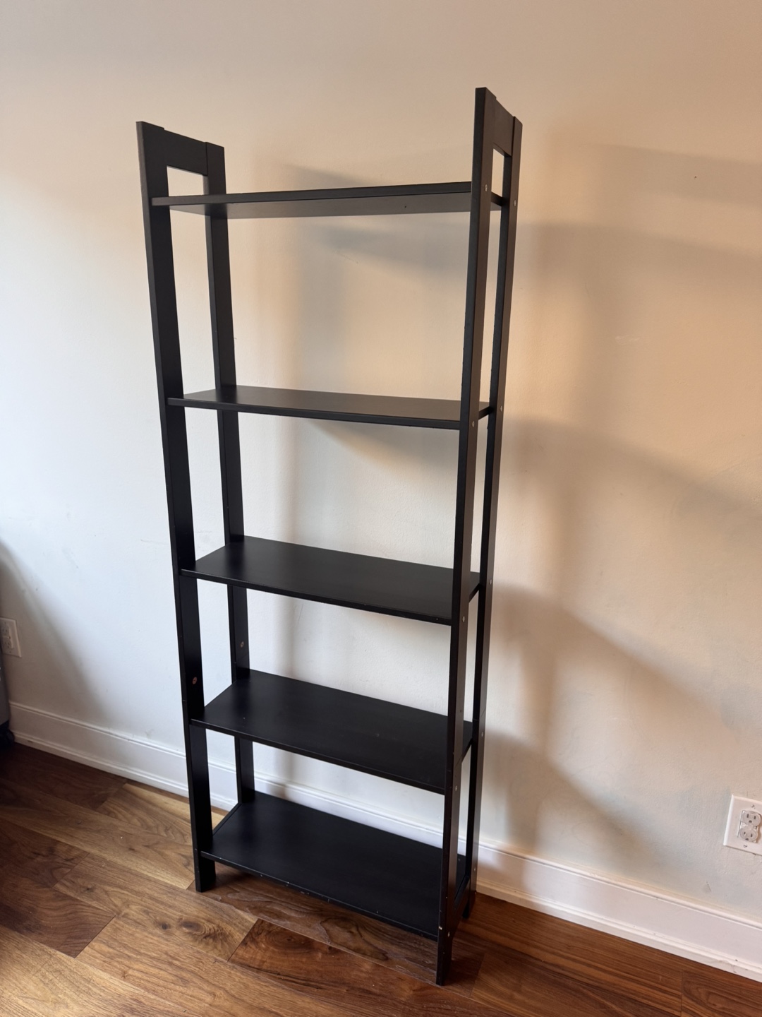 Black Ladder Shelf