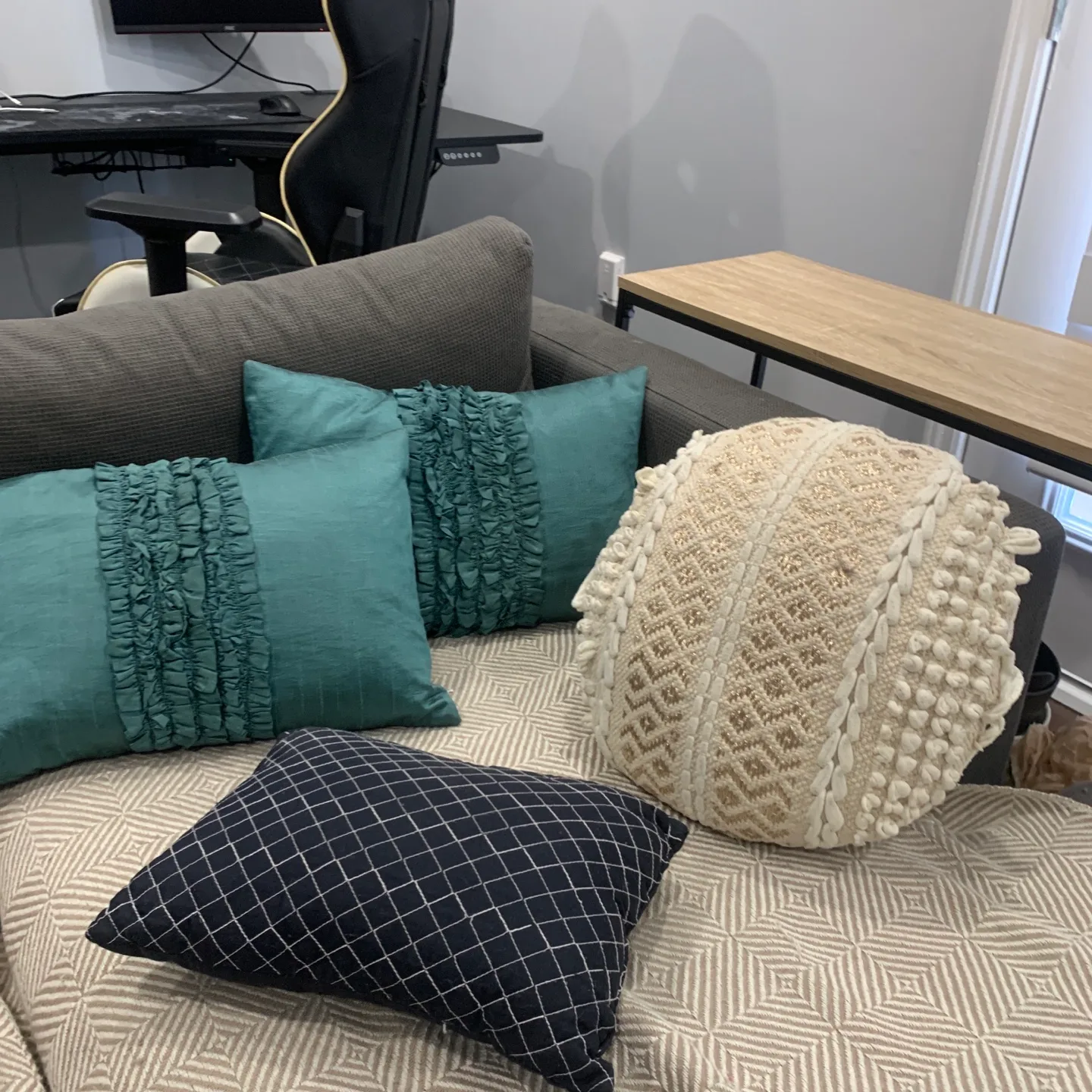 Assorted Decorative Throw Pillows thumbnail