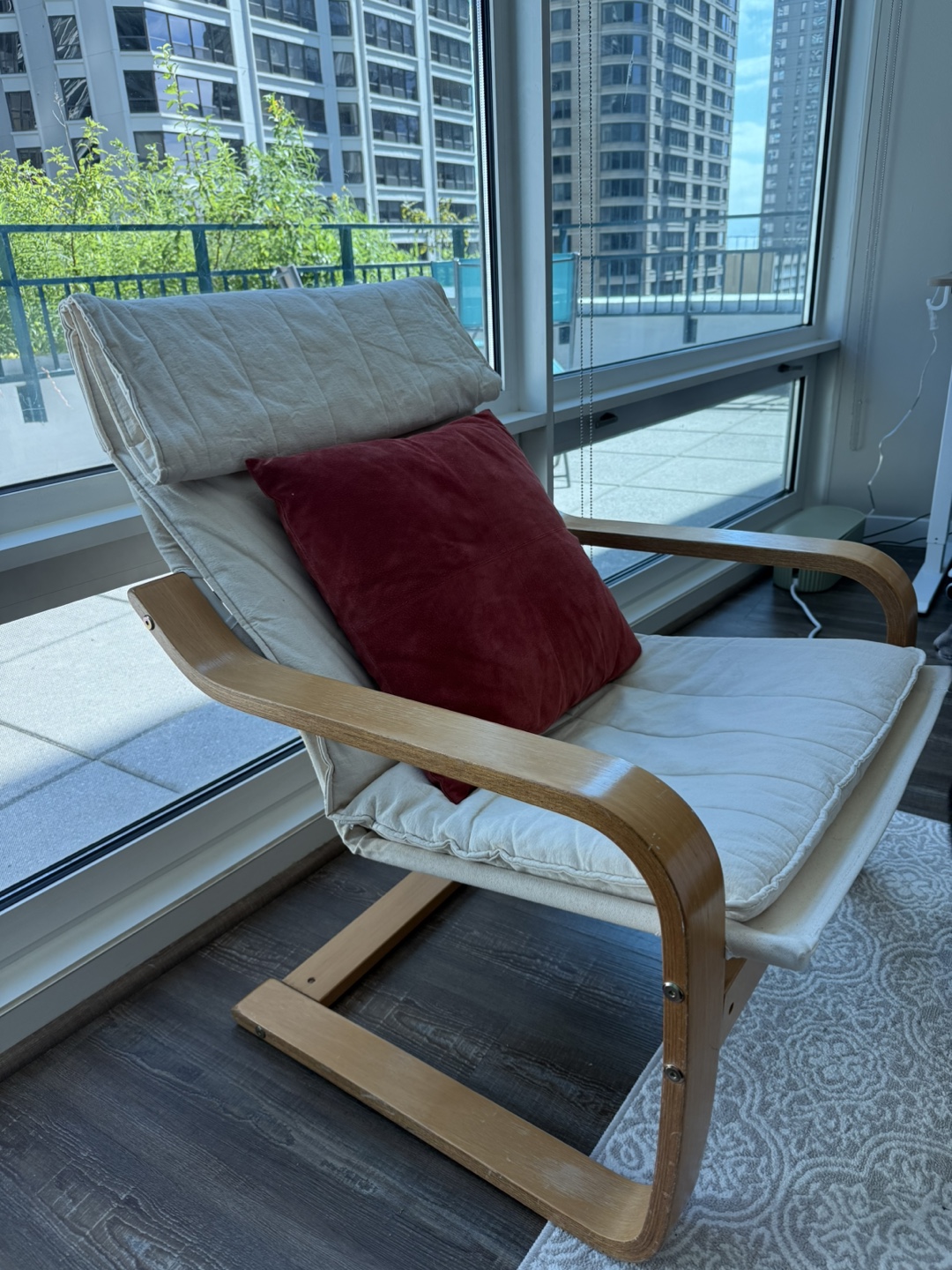 IKEA Poang Chair with Cushion