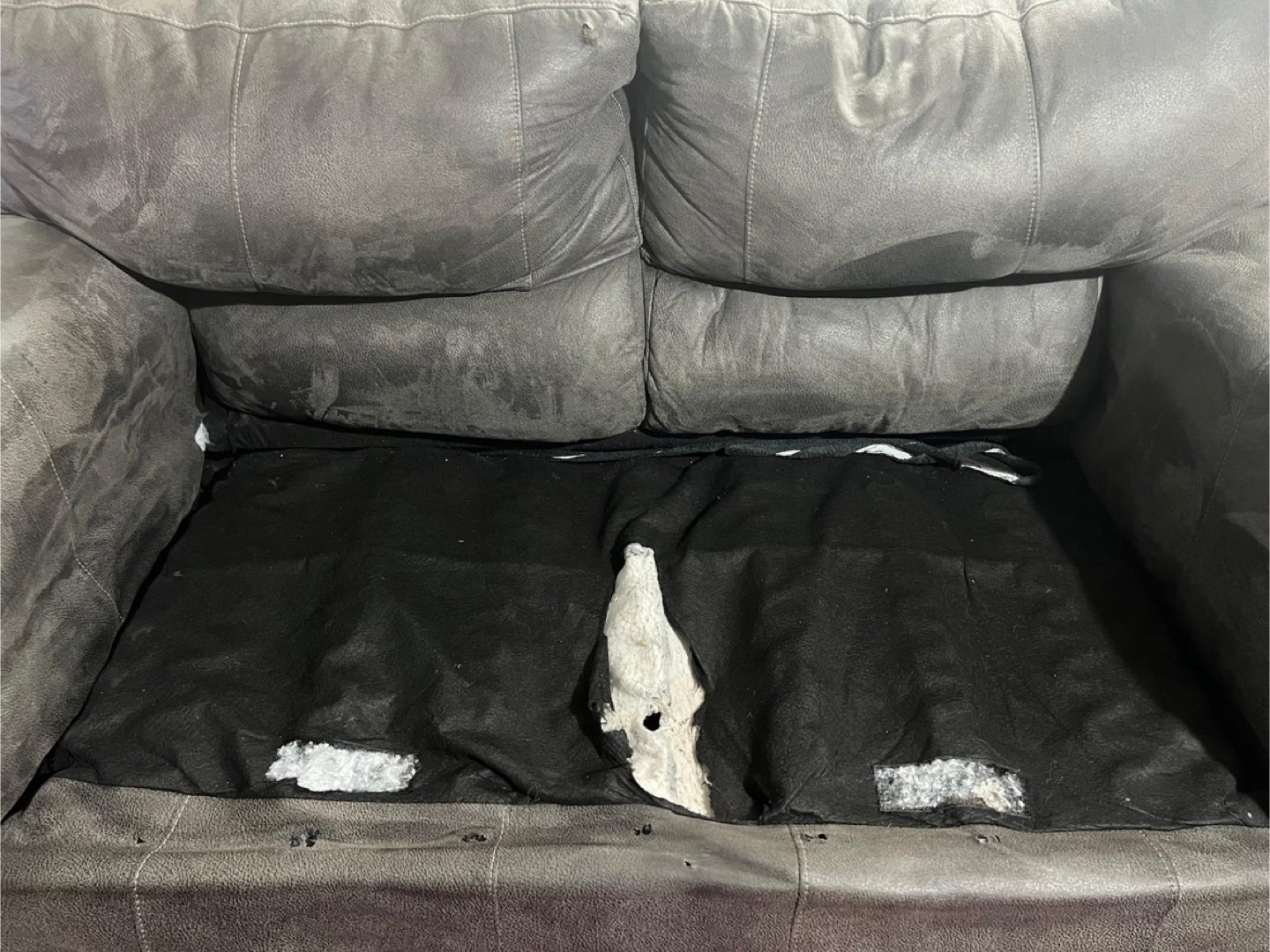 Grey 3-Piece Sofa Set