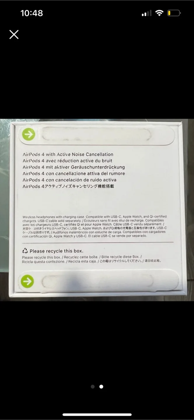 New Apple AirPods 4 (ANC) - Active Noise Cancellation image indicator(4)