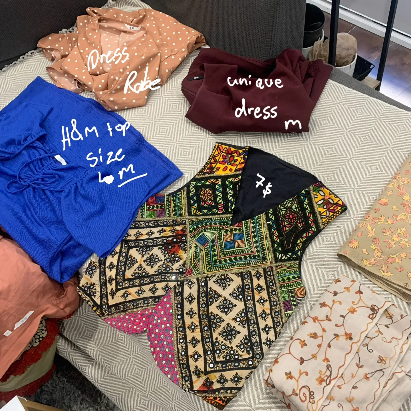 Assorted selection of clothes thumbnail