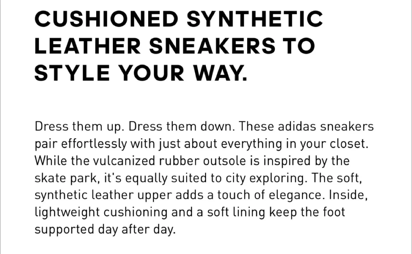 Women’s Adidas Court VL Black/White Sneakers-Size 7.5 image indicator(7)