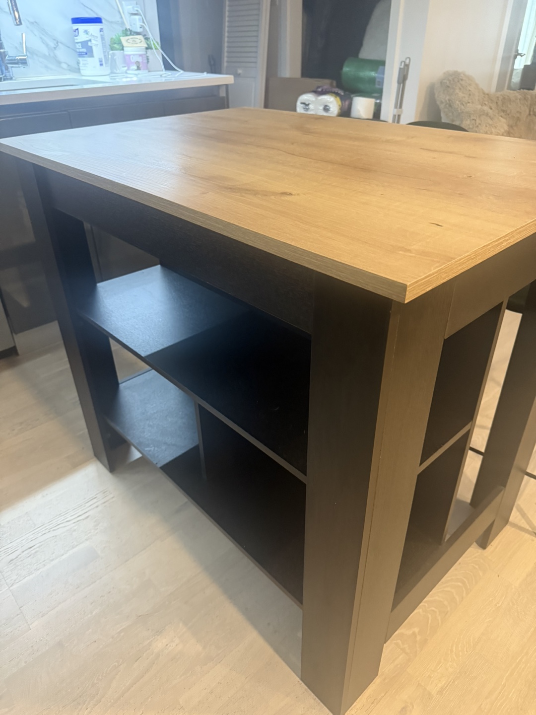 Kitchen Island with Storage - photo 3