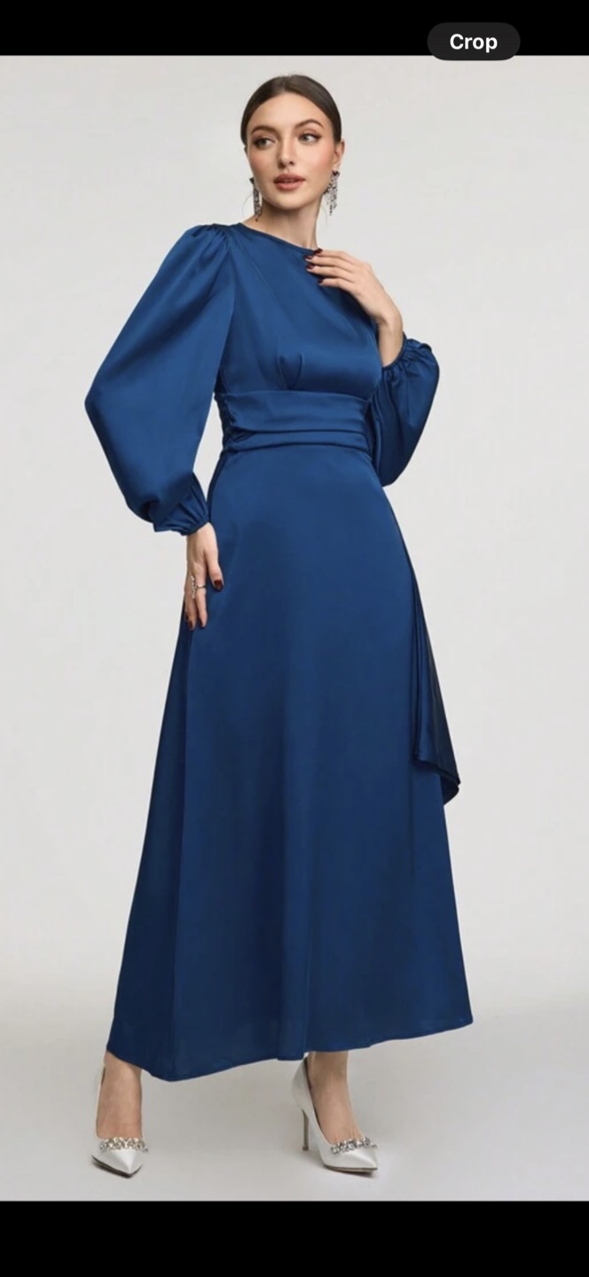 Shein Blue Maxi Dress - Size Small - photo 2