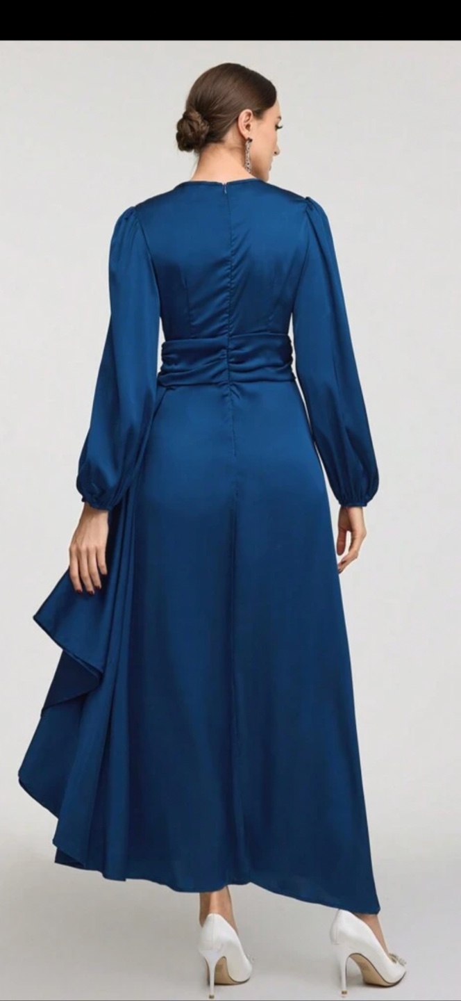 Shein Blue Maxi Dress - Size Small - photo 3