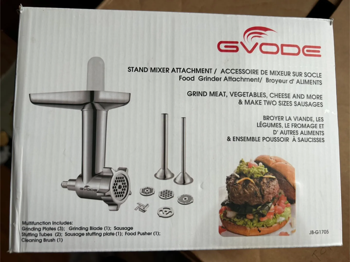 Food Grinder Attachment for KitchenAid Mixers thumbnail