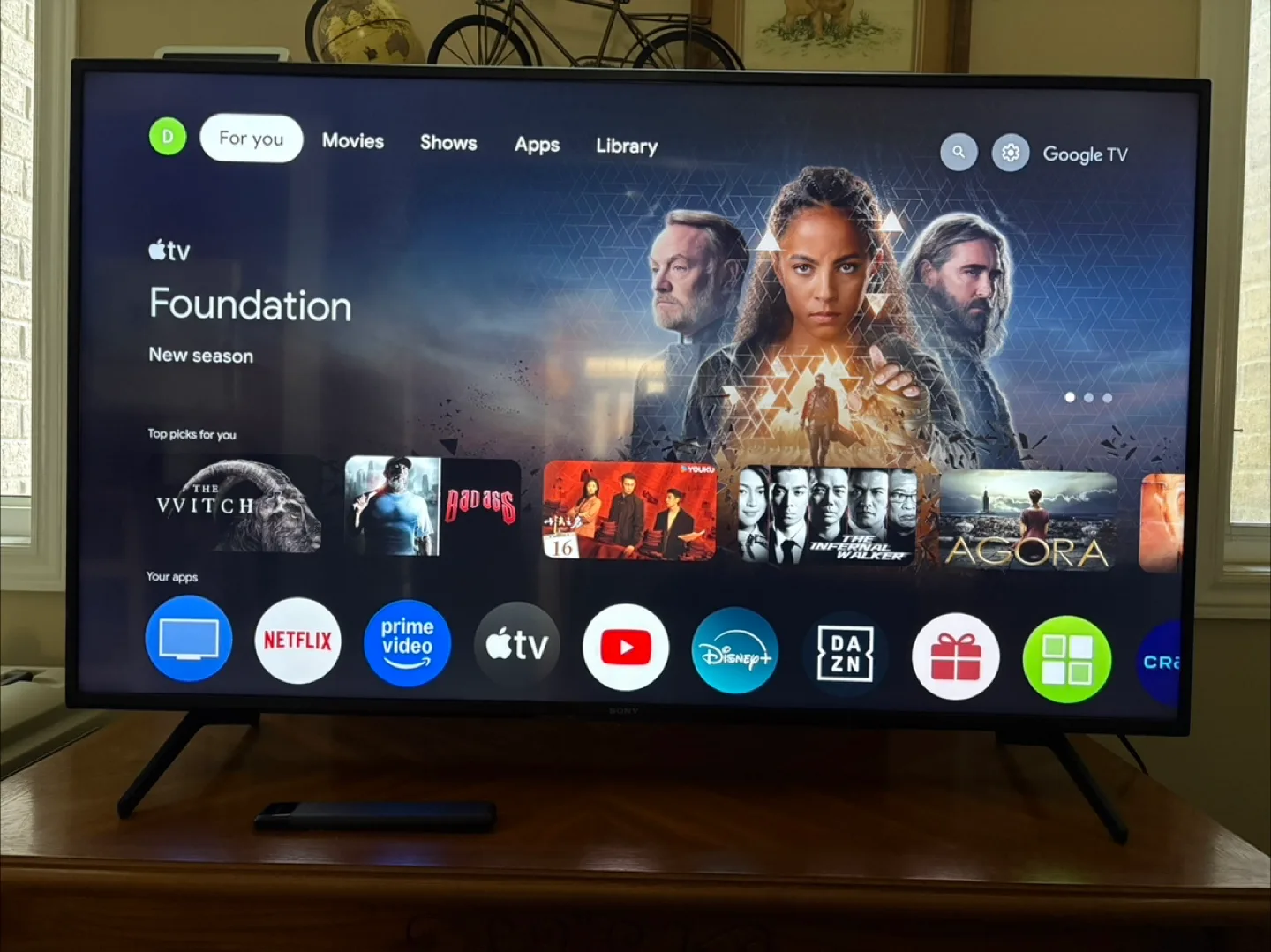 Sony Bravia X80J 55" 4K HDR Google TV thumbnail