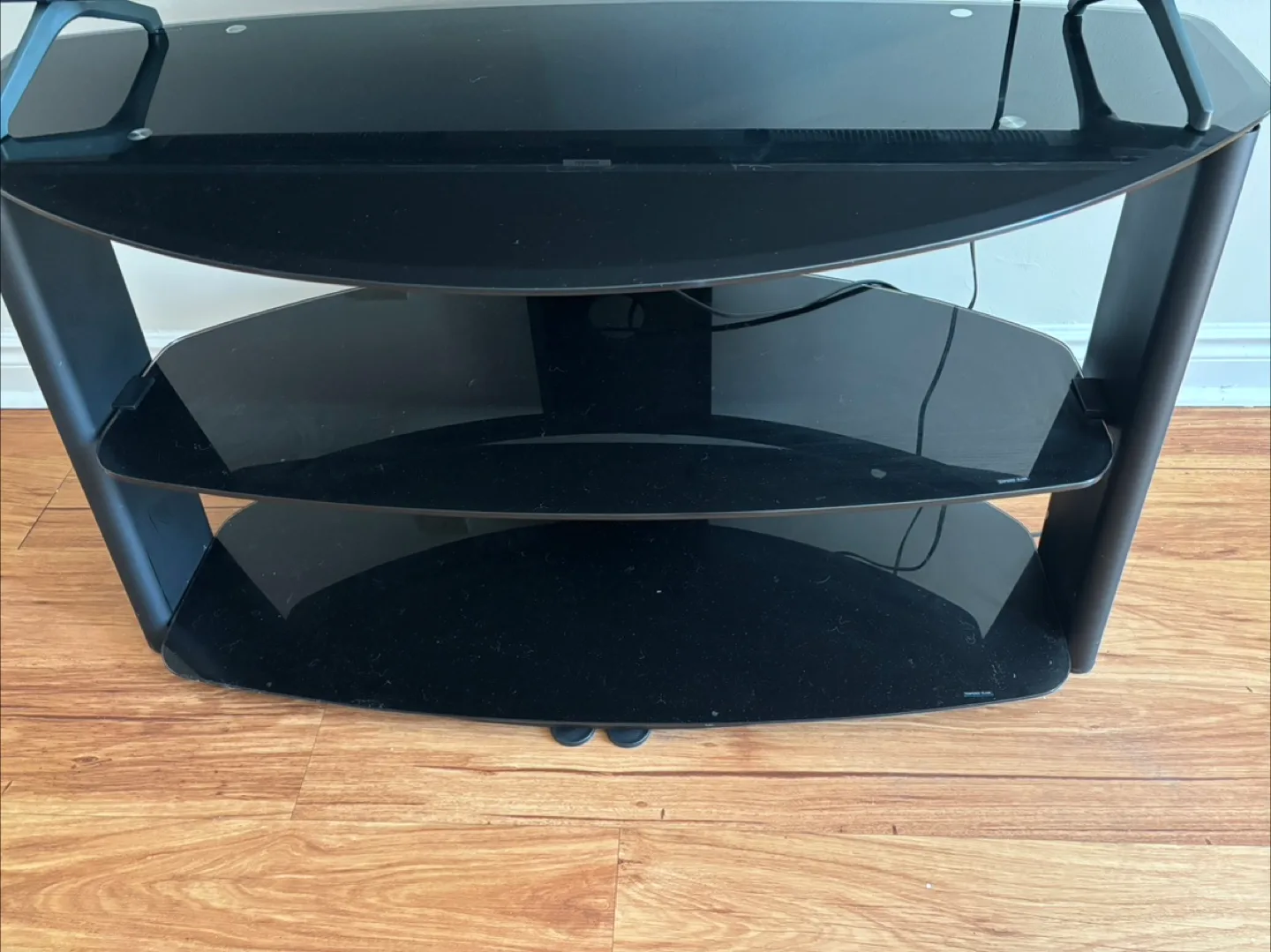 Black Glass TV Stand image indicator(3)