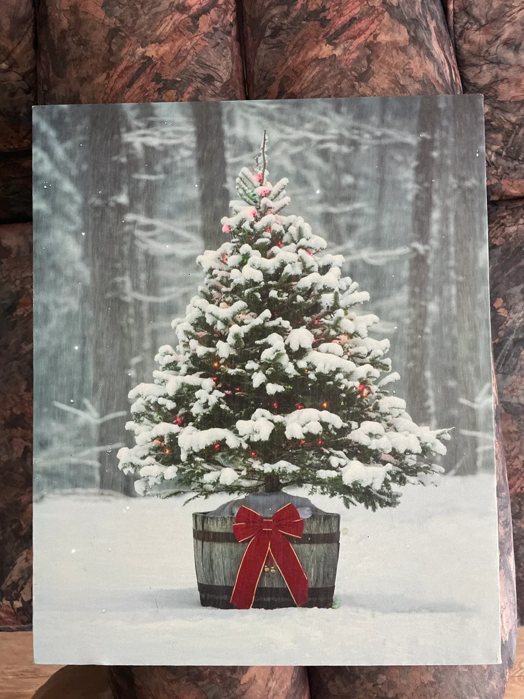 Christmas Tree Canvas Wall Art thumbnail