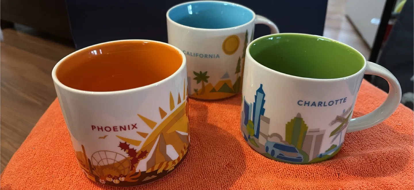 Starbucks You Are Here Mug Bundle thumbnail