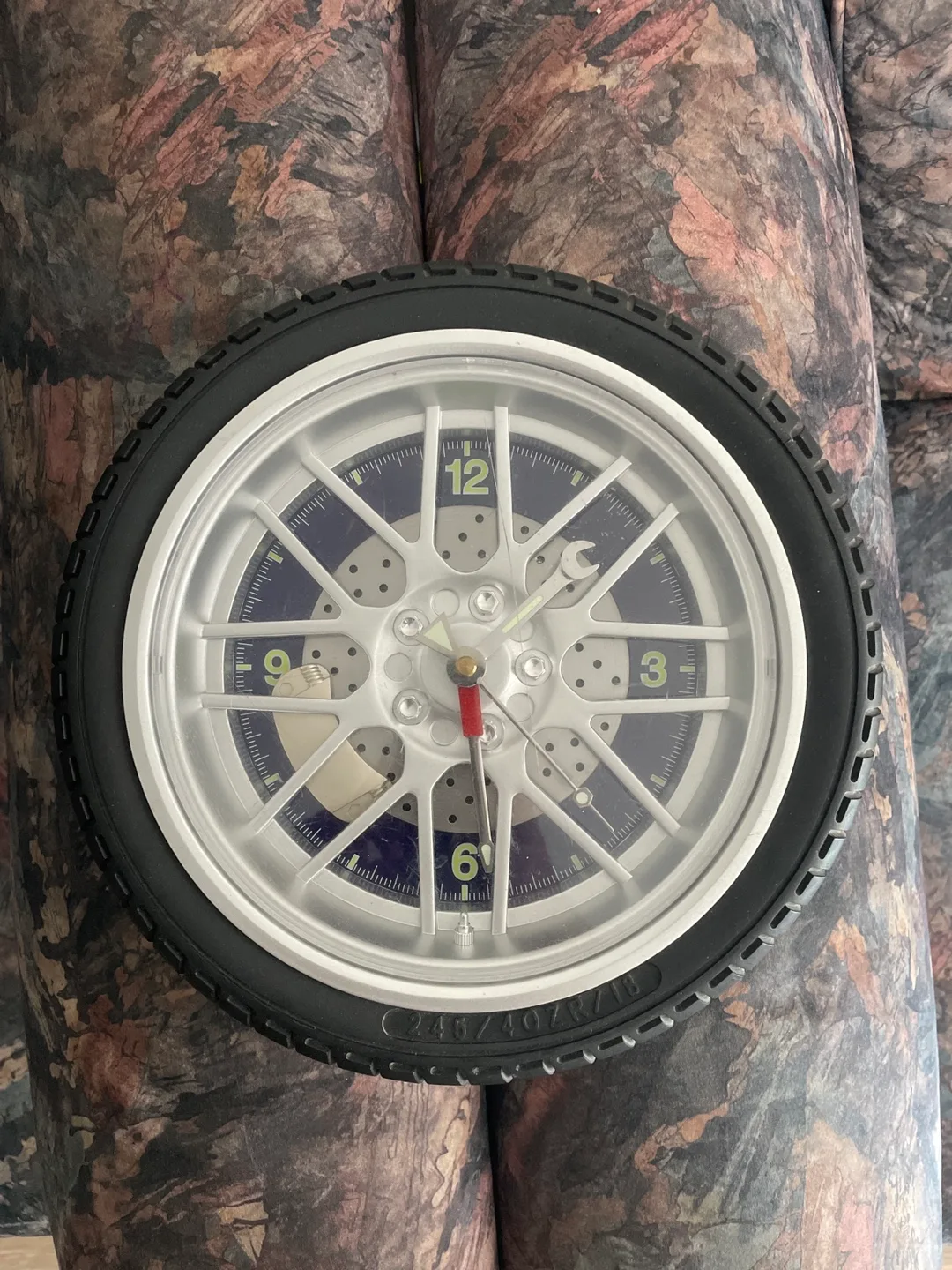 Tire Rim Wall Clock thumbnail