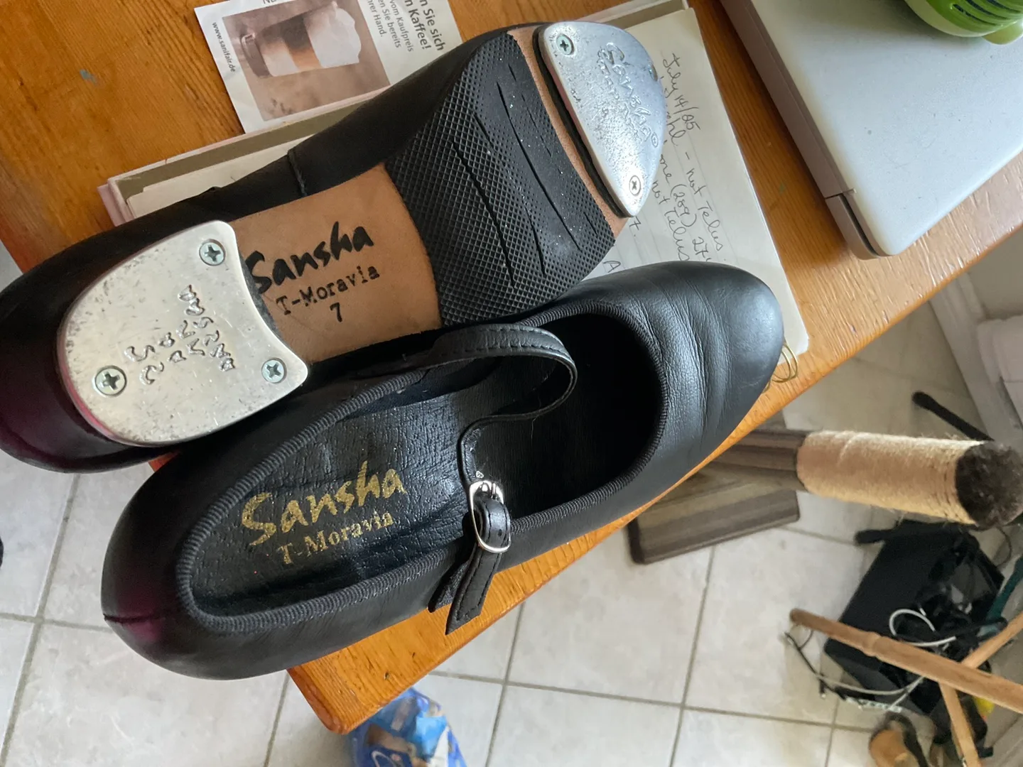 Sansha T-Moravia Tap Shoes - Size 7 thumbnail