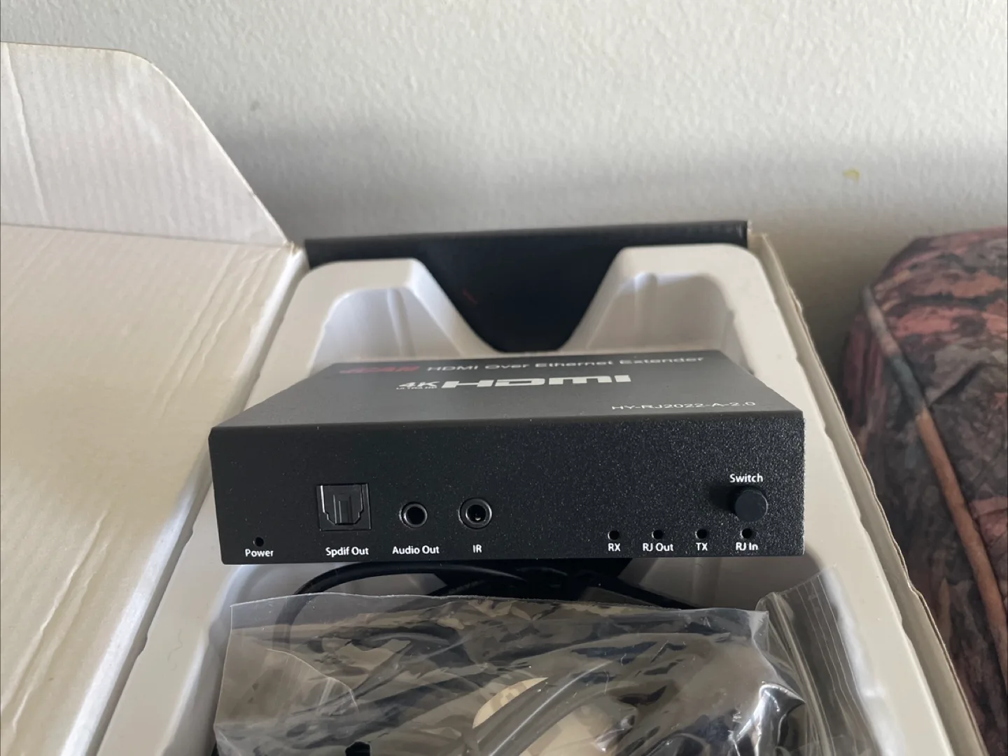 iCAN 4K HDMI Ethernet Extender HY-RJ2022-A-2.0 image indicator(2)