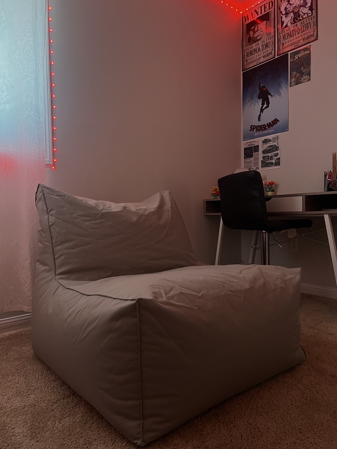 Indigo Relaxing Bean Bag Chair - photo 2