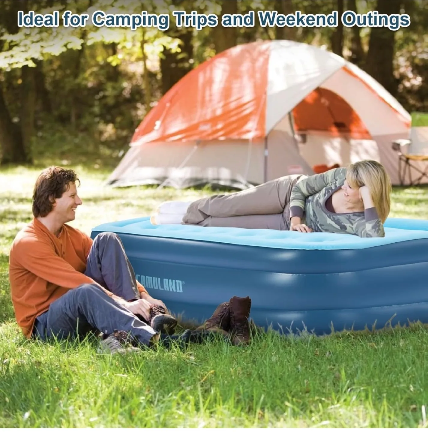 Camuland Queen Size Air Mattress - Like New! image indicator(6)